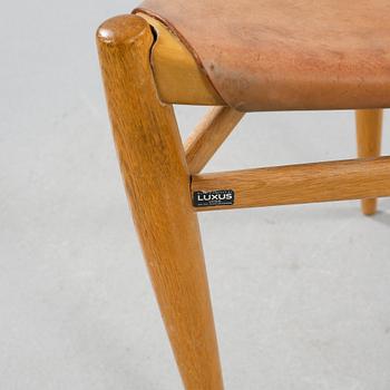 A stool, designed by Östen Kristiansson for Luxus AB in Vittsjö, 1950/60s.