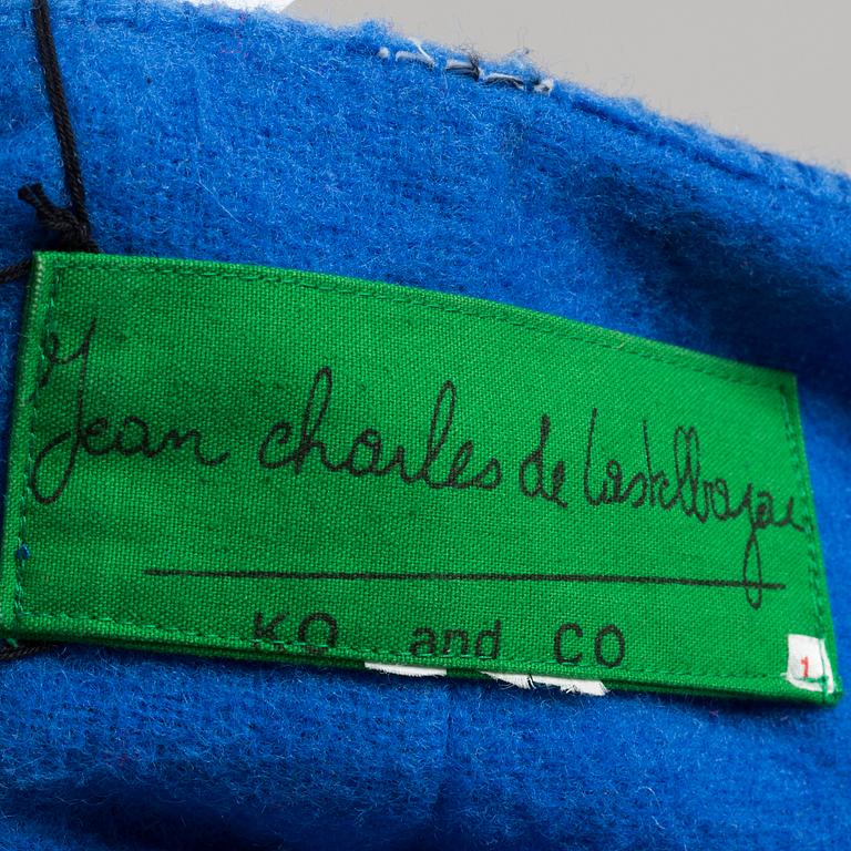 A multi colour wool jacket by Jean Charles de Castelbajac.