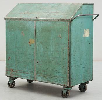 INDUSTRIVAGN, plåt, 1900-talets mitt.