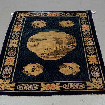 A RUG, a semi-antique Baotou, China, ca 166-167,5 x 103 cm.