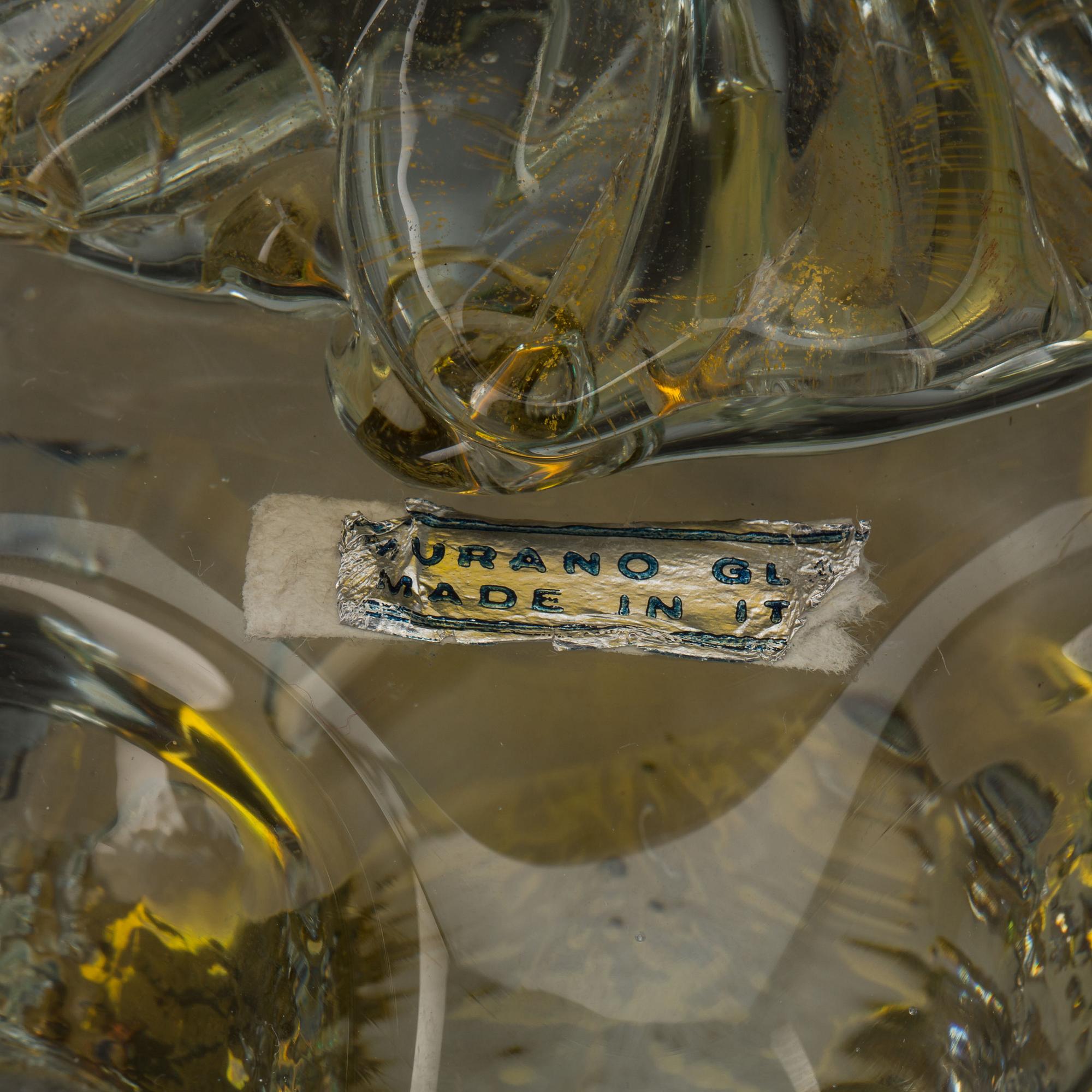 FIGURINER, 3 st. Glas, Murano, Italien.