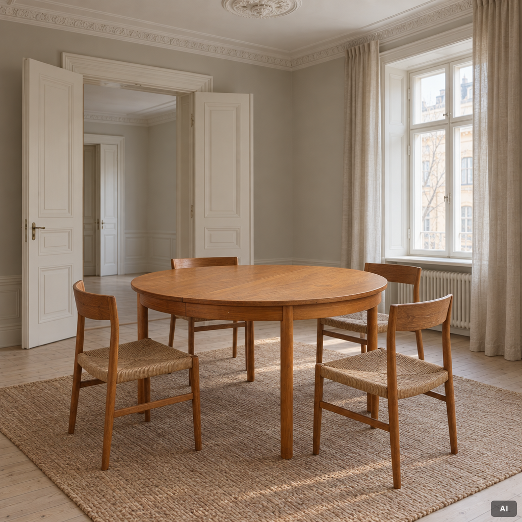 Dining table, Skaraborgs Möbelindustri AB, Tibro, 1960s.