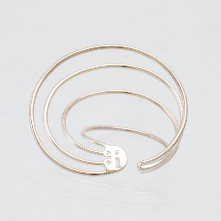 Georg Jensen, örhängen "Alliance" silver.