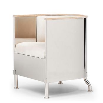 87. Mats Theselius, an "Inox" armchair, ed. 128/199, Källemo, Värnamo, post 2015.
