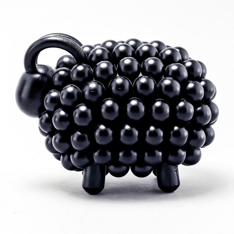 Two wooden sculptures by KAIJA AARIKKA, Finland.