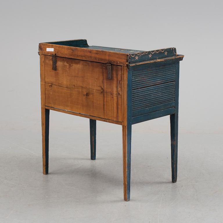 A traditional folk art table from Ljusdal Hälsingland dated 1850.
