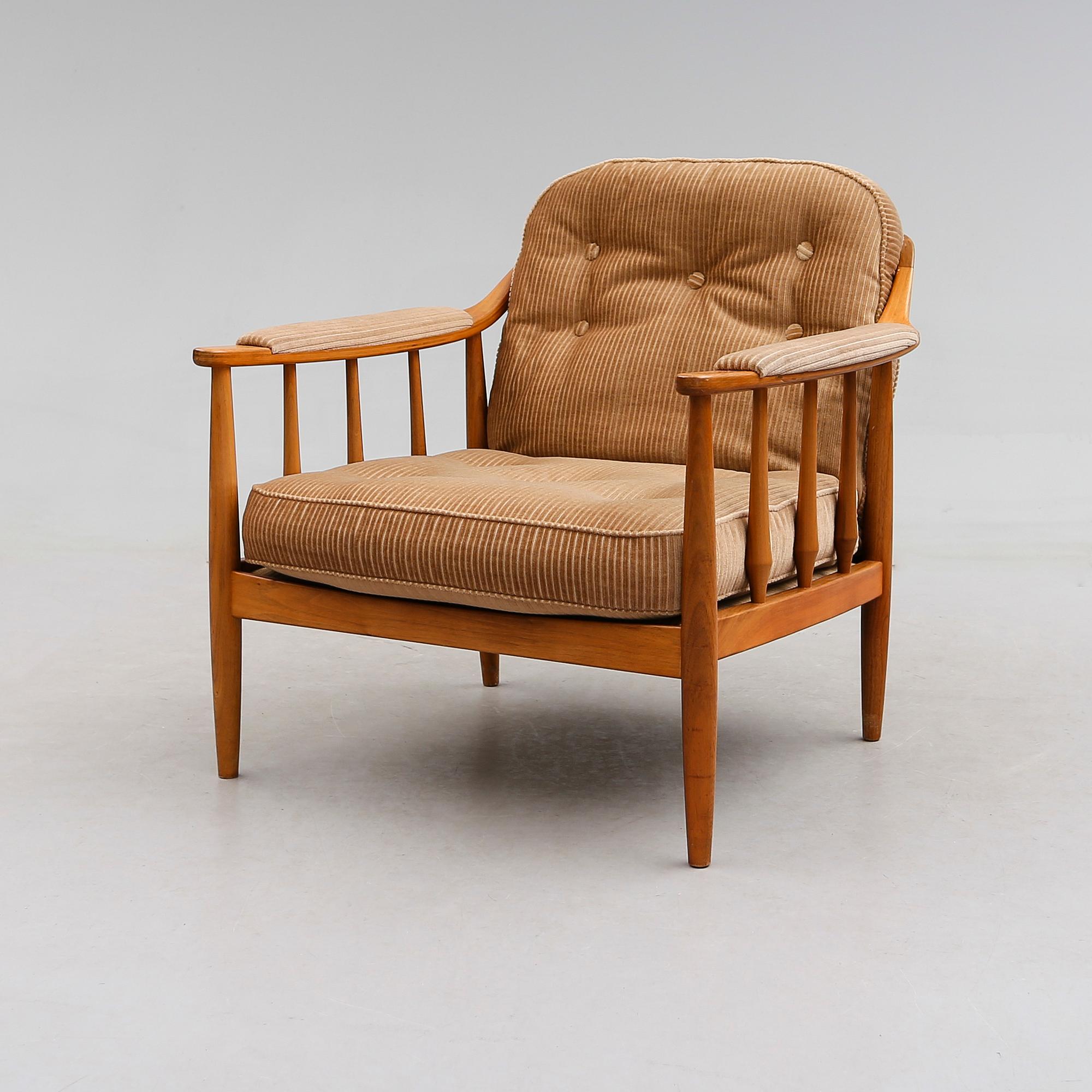 FÅTÖLJ, 1900-talets andra hälft.