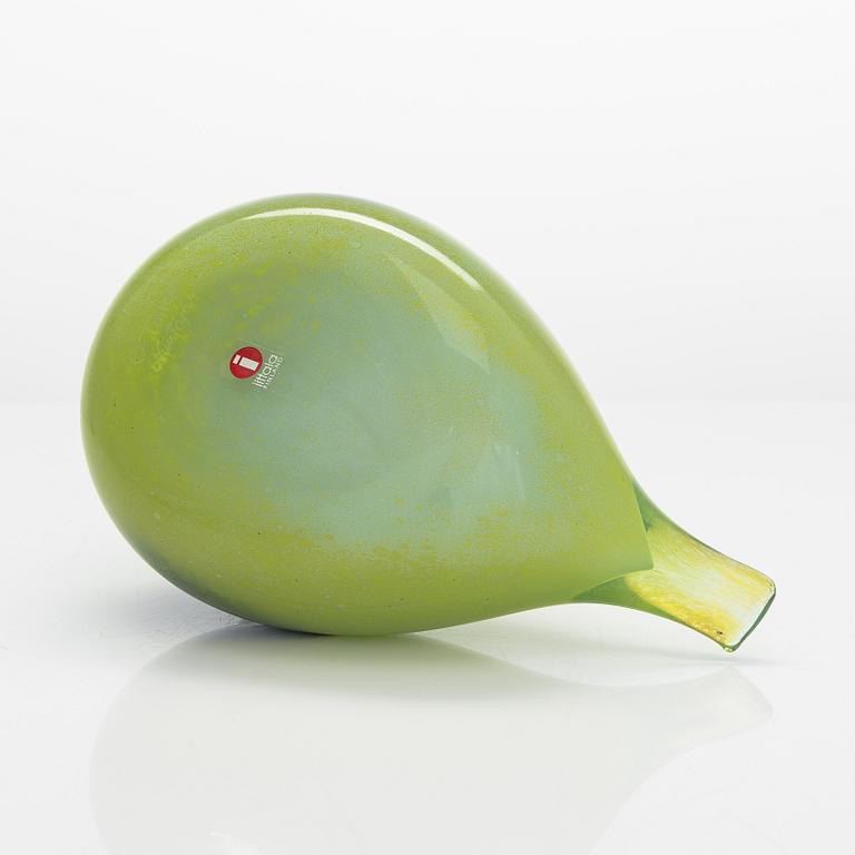 Oiva Toikka, glass bird signed O. Toikka Nuutajärvi.