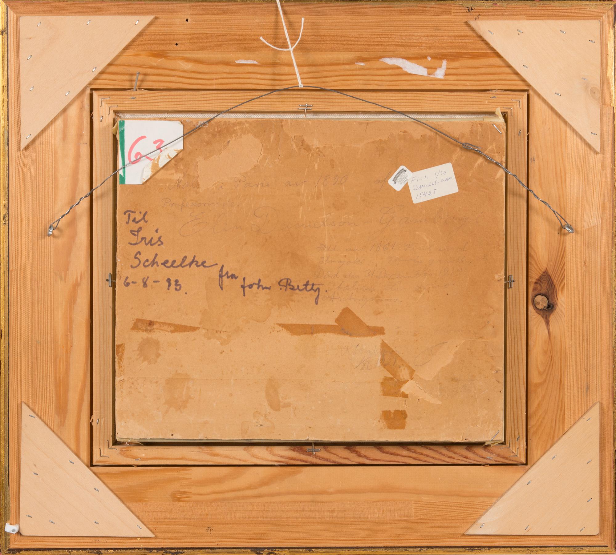 Elin Danielson-Gambogi, A horse with its carriage.