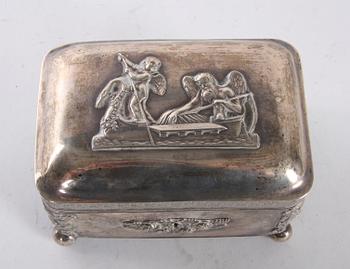 SKRIN, silver, fantasistämplar, sent 1800-tal.