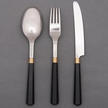 A 11-piece set of 'Kaleva' cutlery for Hackman Finland. Model designed in 1976.