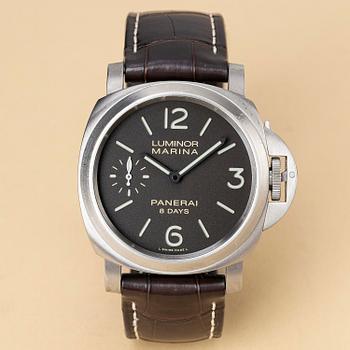 1071. Panerai, Luminor Marina, 8 Days, "Titanium", ca 2015.