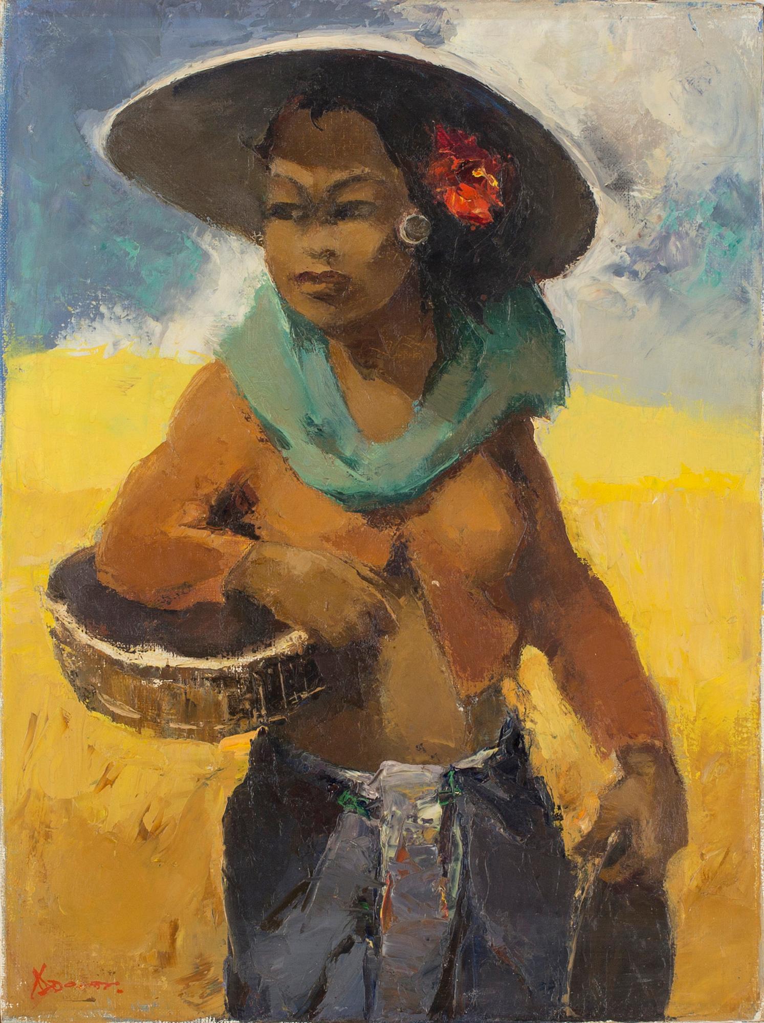 GERARD PIETER ADOLFS. Olja på duk, signerad.