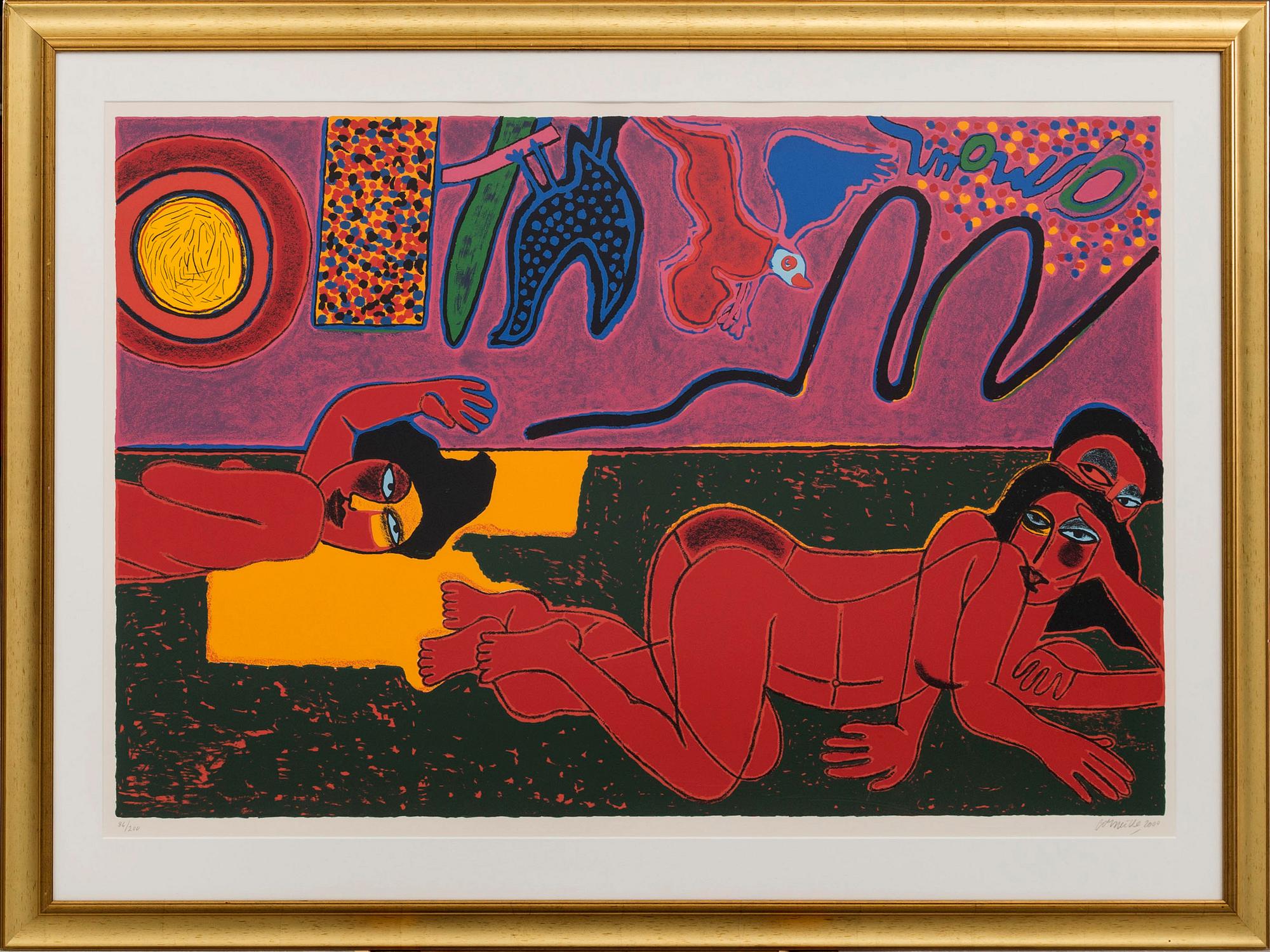 BEVERLOO CORNEILLE, silkscreen, signed and numbered 86/200.