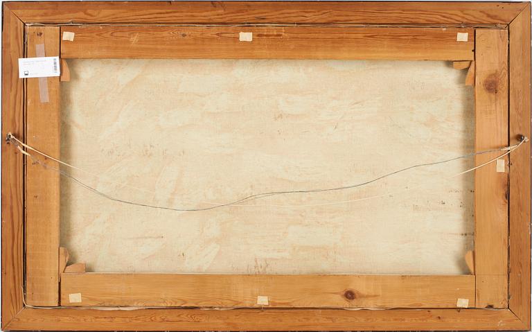 EMIL ZOIR, olja på duk, sign.