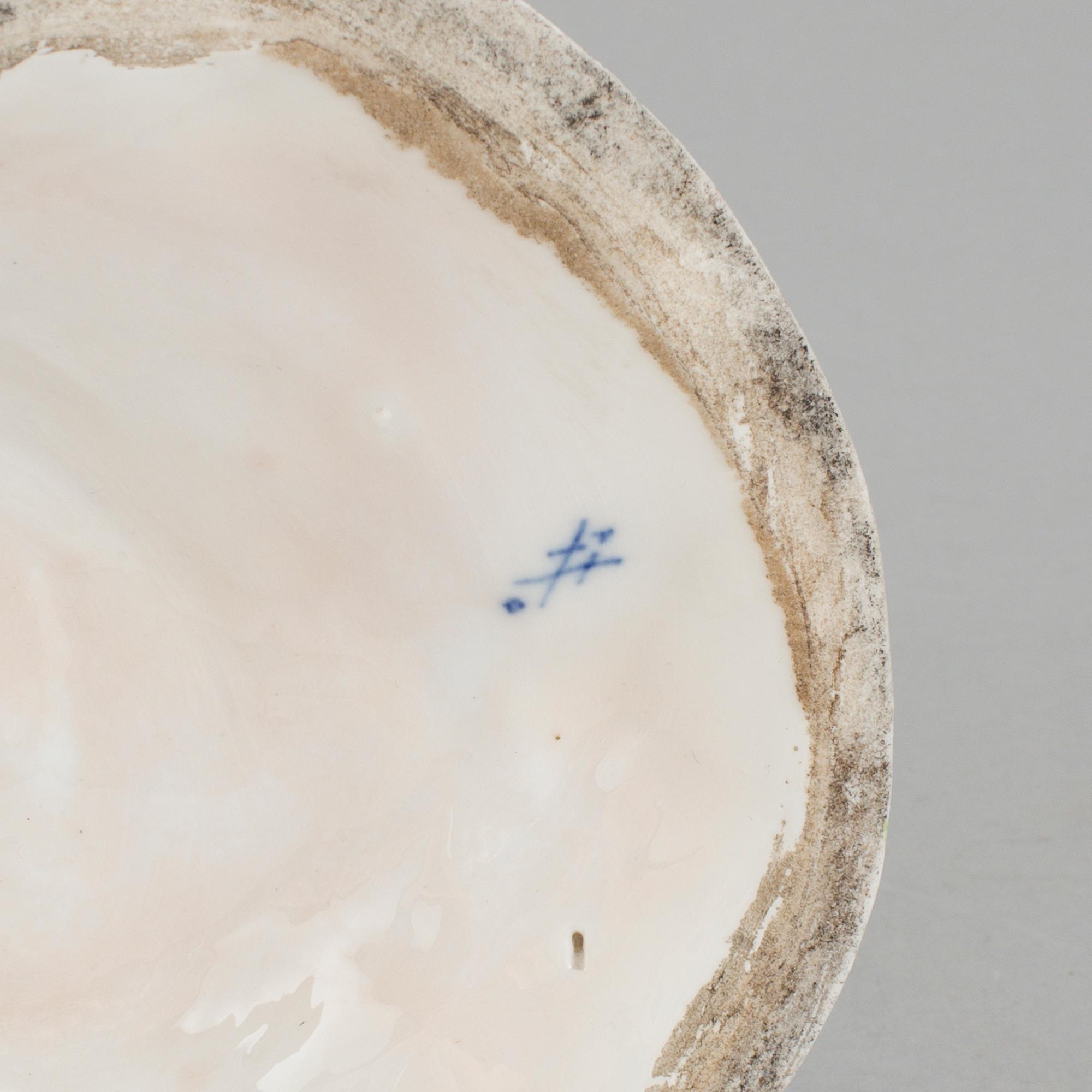 A MEISSEN PORCELAIN FIGURE, probably 19th century.