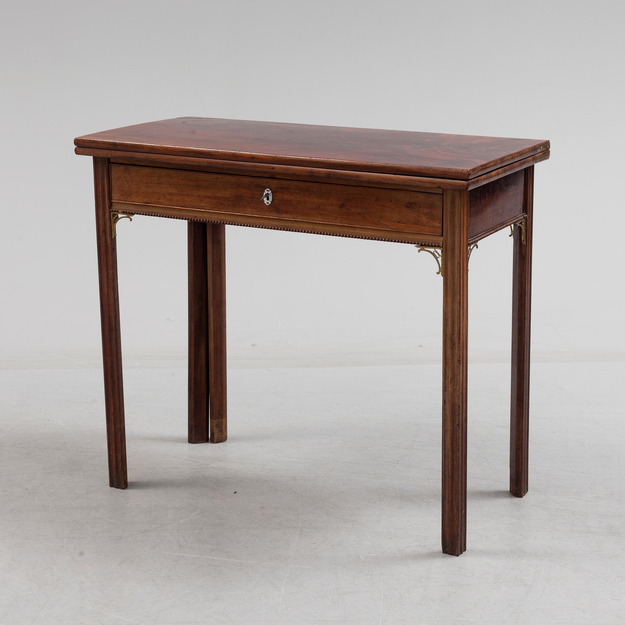 A late Gustavian table.