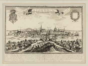 Gerard Jollain, a map, engraving, Paris, France, c. 1678.