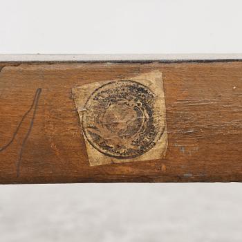 Stolar, ett par, Stockholmsarbeten, av Johan Hammarström, (mästare i Stockholm 1794-1812).sent 1700-tal, Gustavianska.