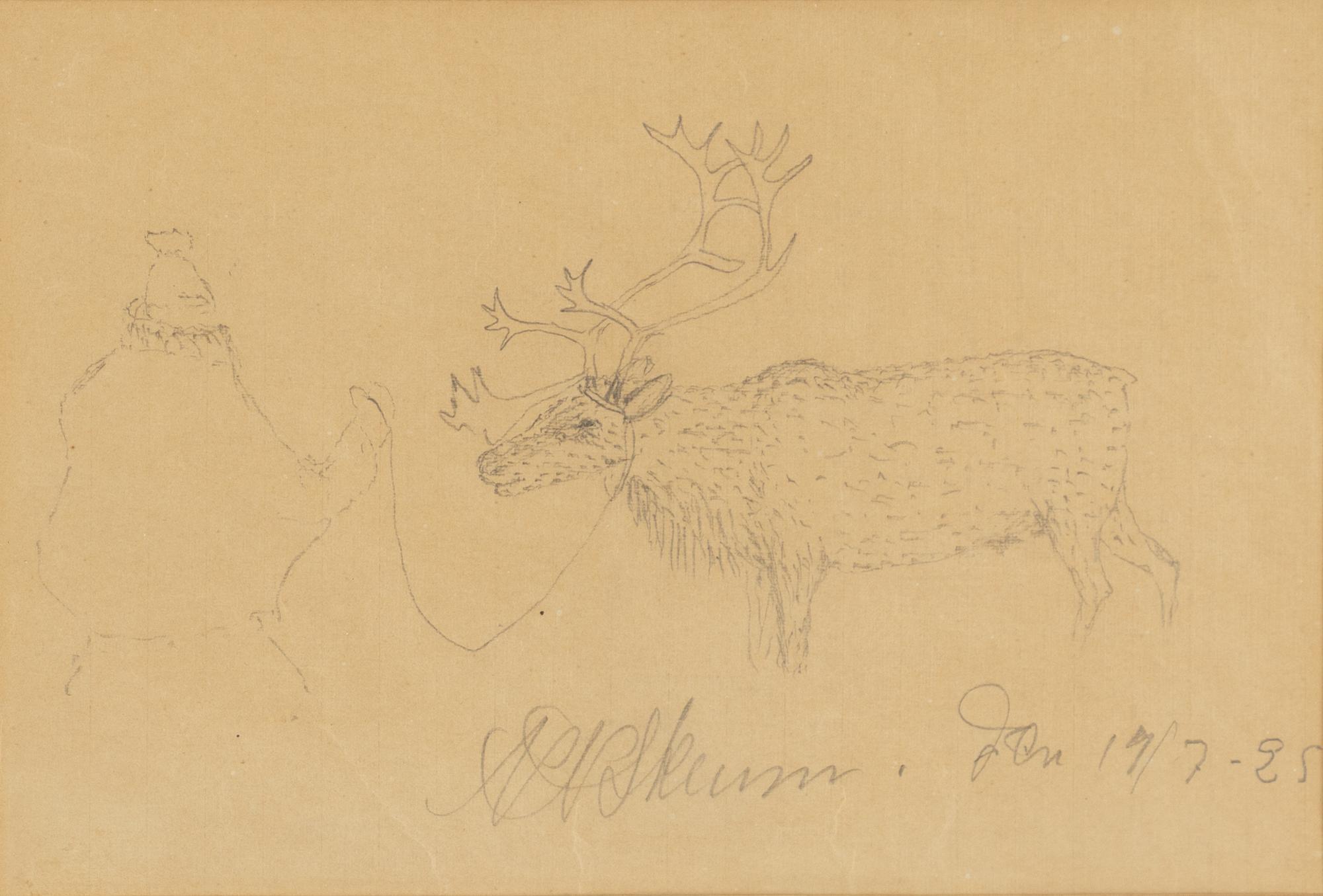 Nils Nilsson Skum, Ren.