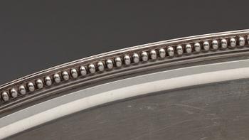FISKFAT, silver, Josef C. Klinkosch, Wien, 1800-talets senare del. Vikt ca 1900 g.