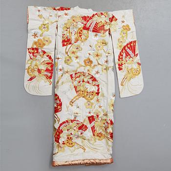 KIMONO, broderi, Japan.