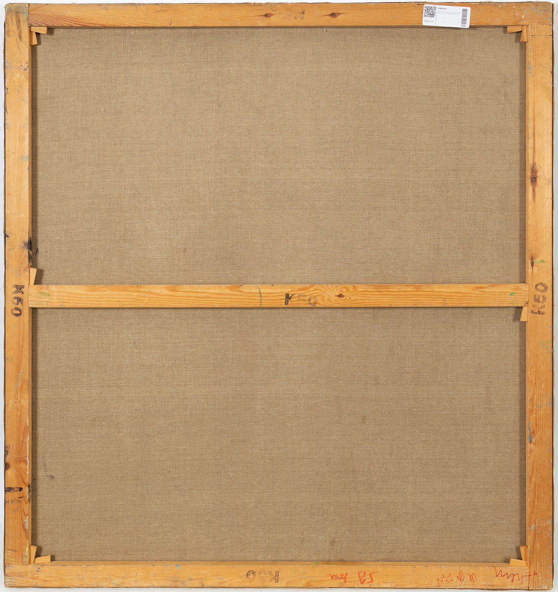 Jette Stoltz, oil on canvas, signed.