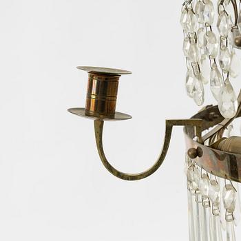 Chandelier, circa 1900, Gustavian style.