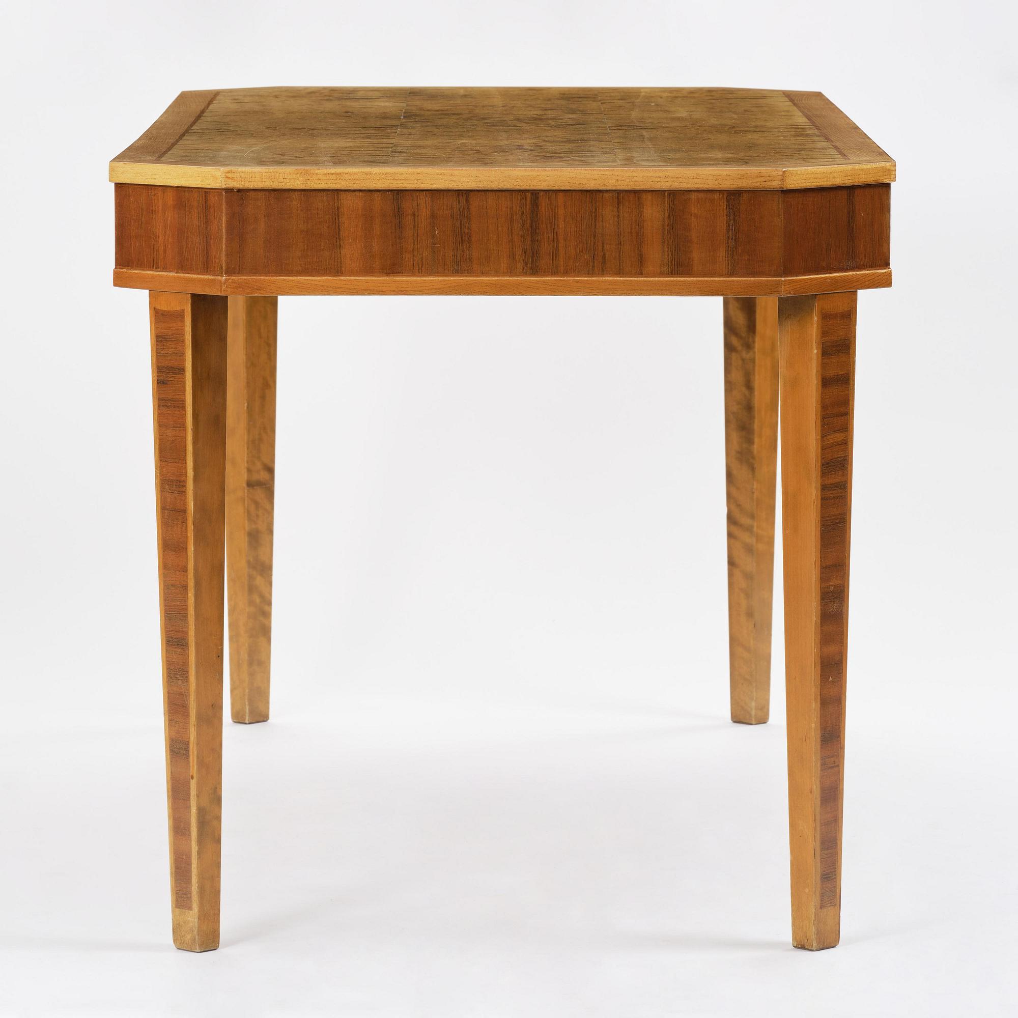 Carl Malmsten, a rare "Rosendal" desk, Nordiska Kompaniet, 1931.