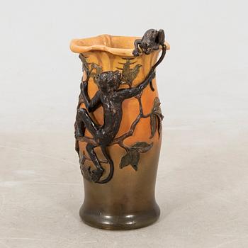 Floor vase Peter Ipsen Denmark early 20th century.