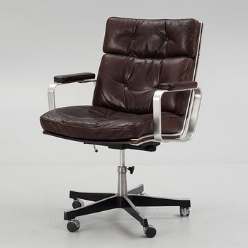 Karl Erik Ekselius, office chair, 'Mondo', JOC, Vetlanda, 1970s.