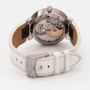 Louis Vuitton, Tambour Slim Tourbillon, wristwatch, 38 mm.
