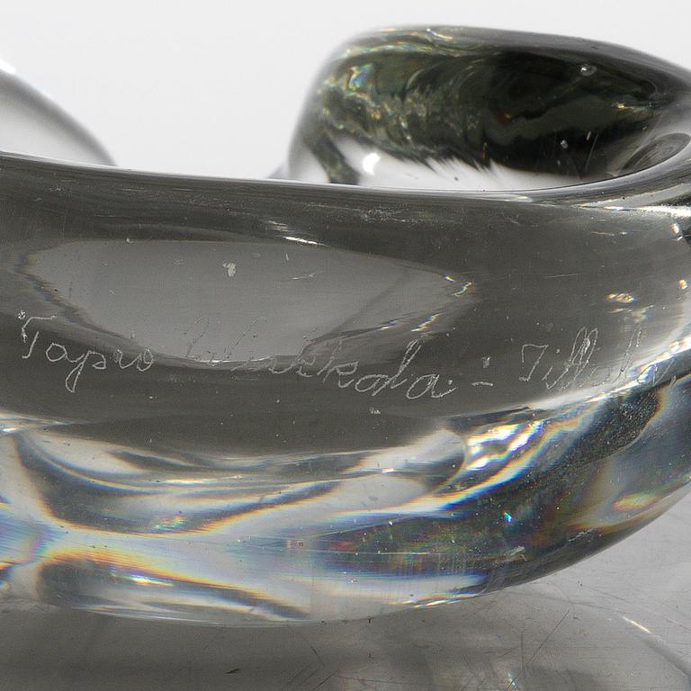 Tapio Wirkkala, a "Medusa" glass bowl, model 3252, Iittala, Finland ca 1947-48.