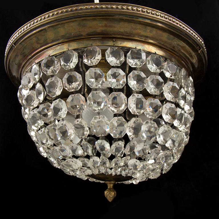 A first half of the 1900s ceiling light.