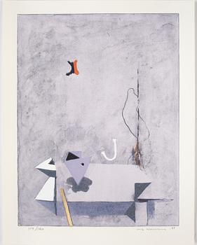 ULF WAHLBERG, 2 st färglitografier, signerad och daterade 1999. Numrerade 41/60 samt 114/160.