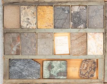 Stensamling, ca 263 delar, omkring år 1800.