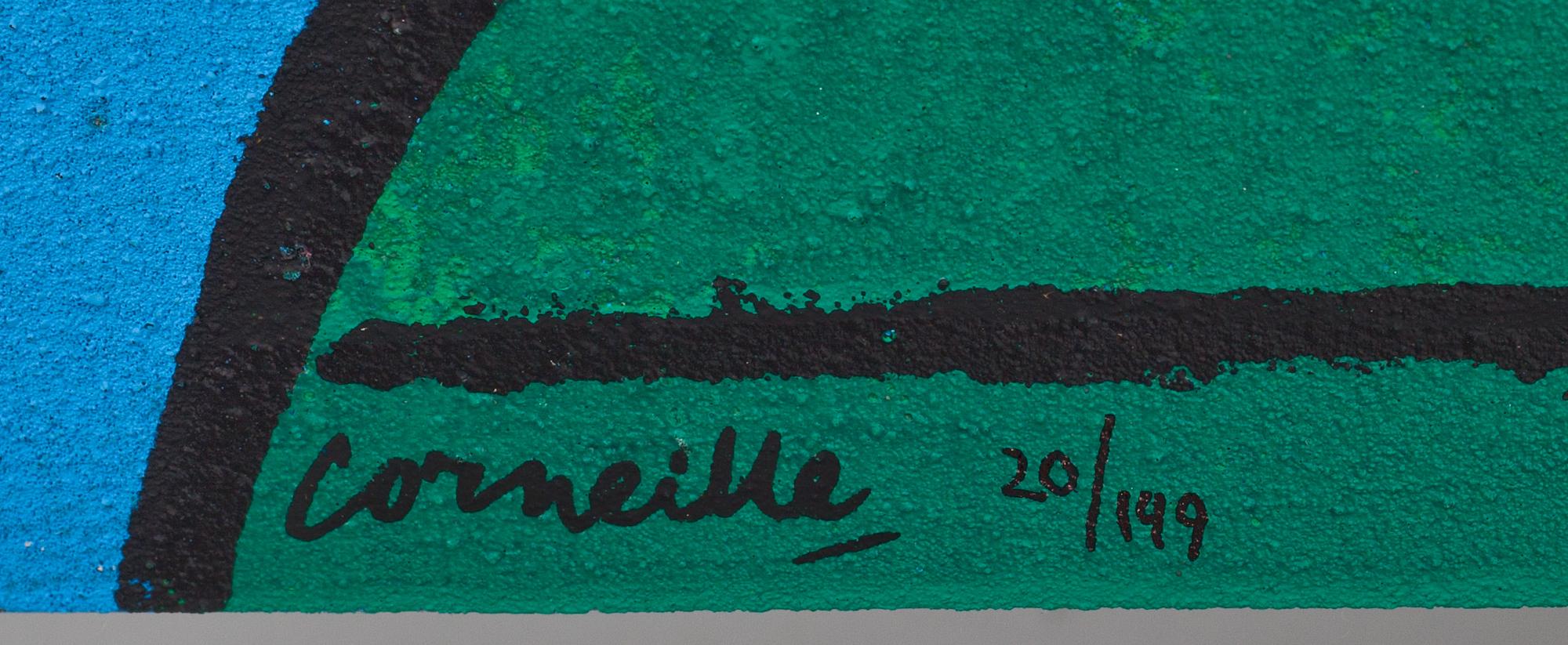 BEVERLOO CORNEILLE, polykrom metall, signerad och numrerad 20/199.