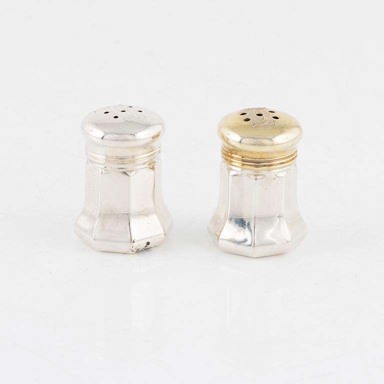 Cartier, salt- och pepparströare, 8 st, sterlingsilver.