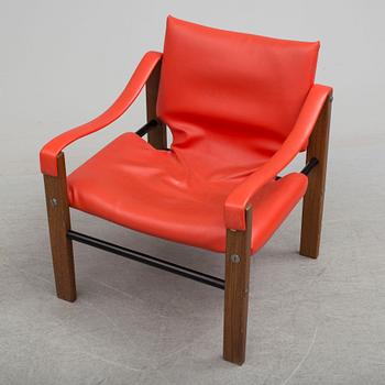 MAURICE BURKE, a 'Safari' teak easy cahir from Arkana, Falkisrk, Scotland.