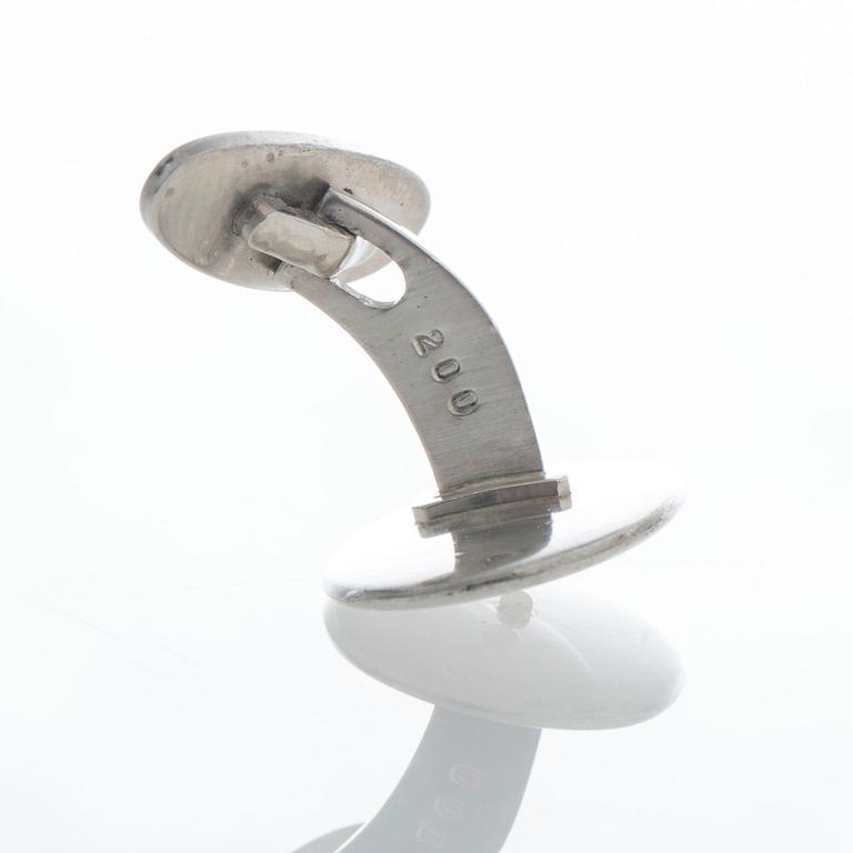 MANSCHETTKNAPPAR, Georg Jensen, Danmark, sterlingsilver.