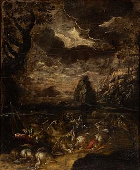 Italiensk skola, 1600-tal, Slagfält.