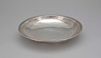 SKÅLFAT, silver, L. Carlman, Stockholm, 1951, totalvikt 861 gram.