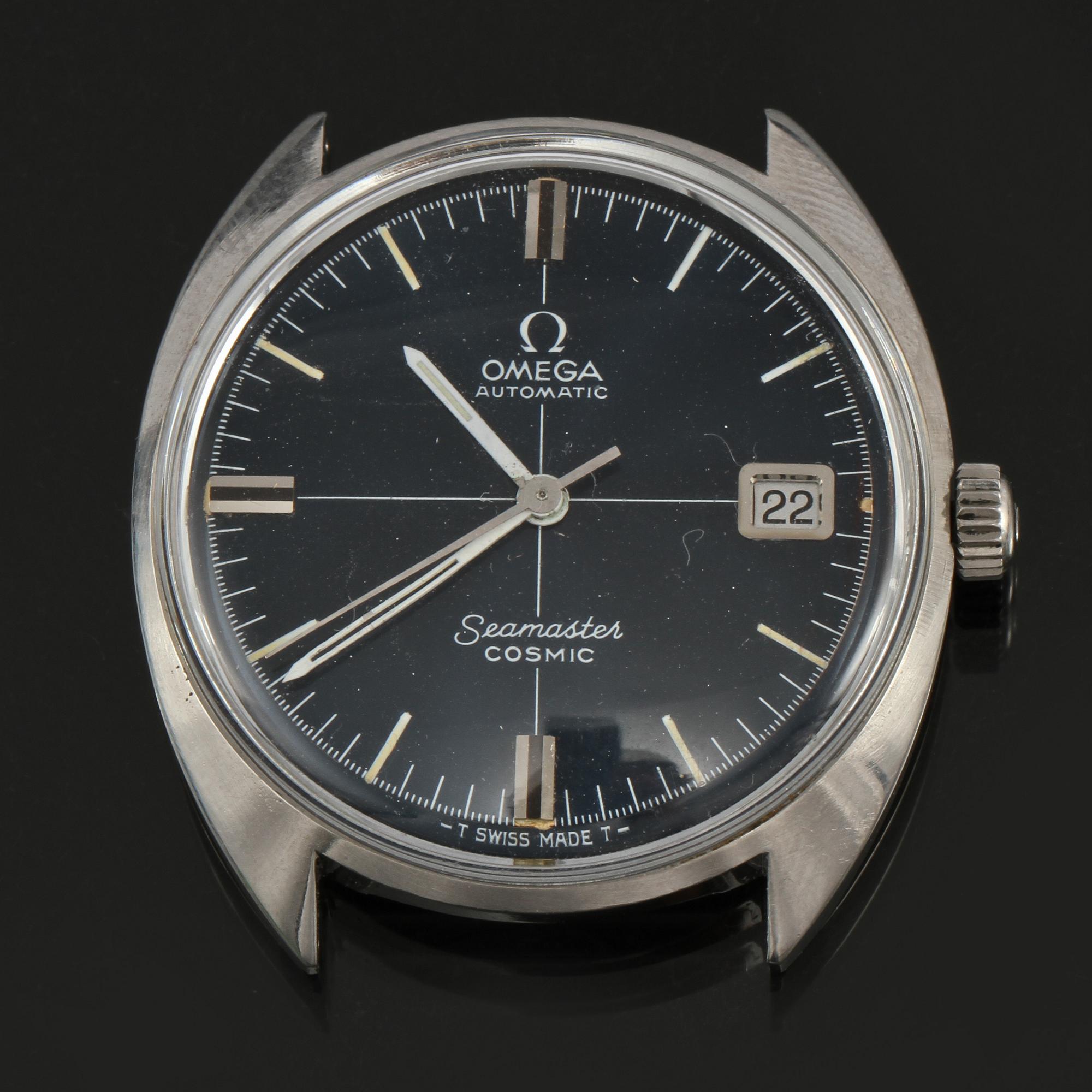 ARMBANDSUR, stål, Omega Seamaster, Cosmic, 1960/1970-tal.