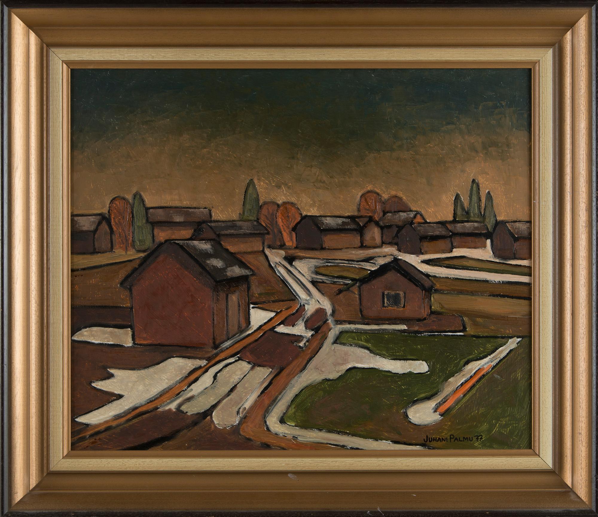 Juhani Palmu, Village Landscape.