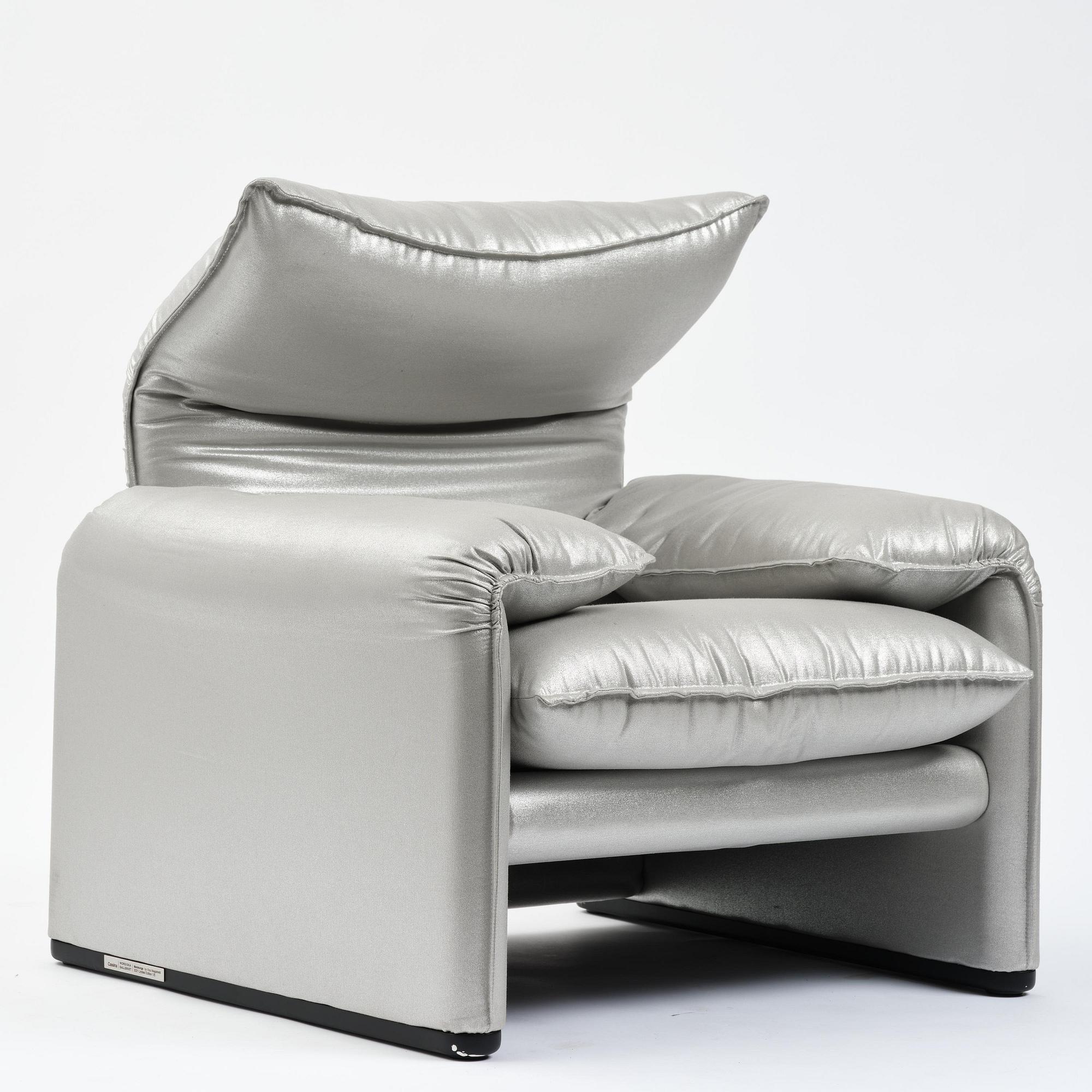 Vico Magistretti, fåtölj, "Maralunga 40 Nordiska Galleriet Limited Edition", ed. 1/5, Cassina, Italien, 2021.