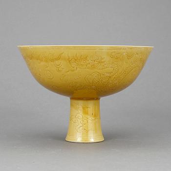 STEMCUP, porslin, Kina, 1900-tal.