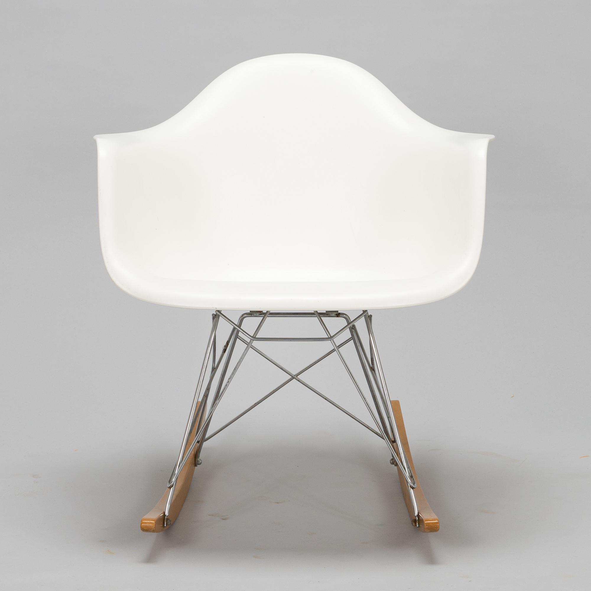 Charles och Ray Eames, gungstol, "Eames Plastic Armchair RAR", Vitra 2015.