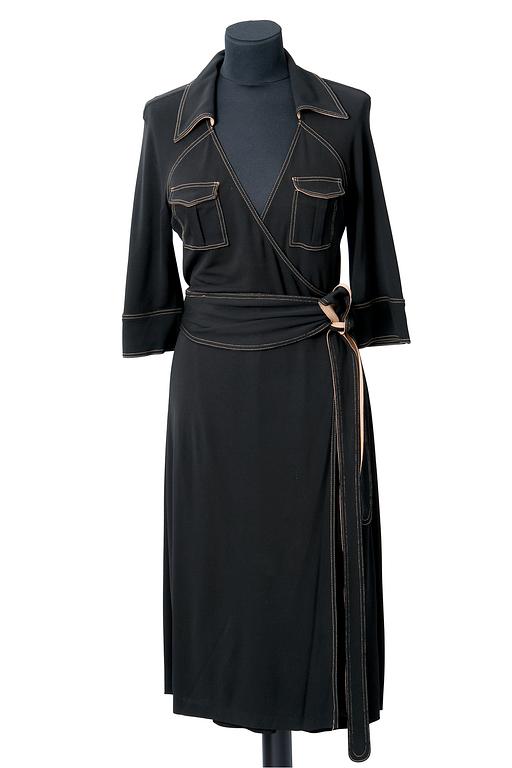 A WRAP AROUND DRESS, Diane von Furstenberg.