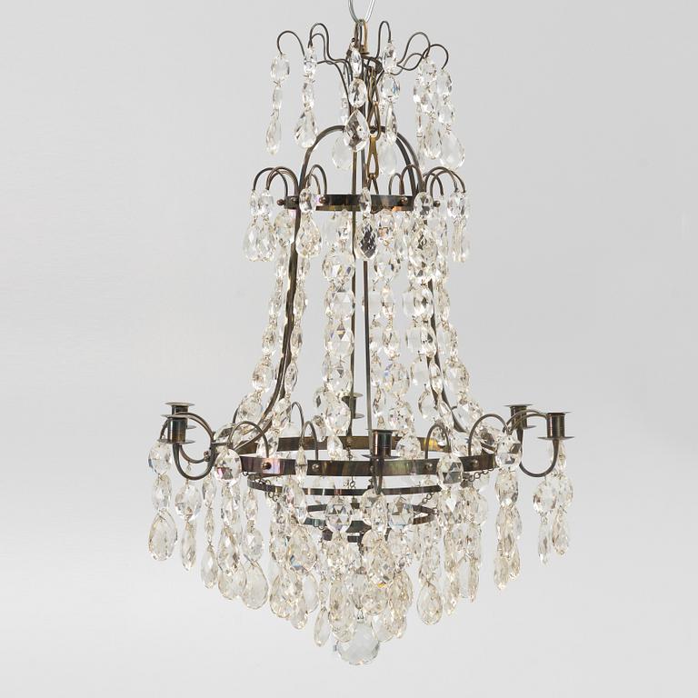 Chandelier, first half of the 20th century.