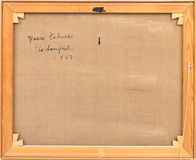 Yasse Tabuchi,  oil on canvas signed and dated 68.